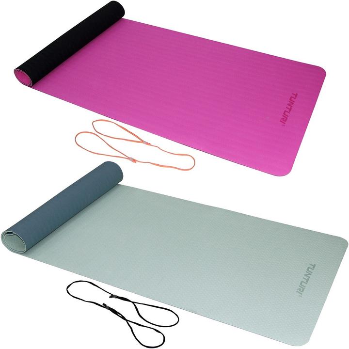 Actual product image Tunturi TPE Yogamatte Rutschfest 4 mm (4 mm)