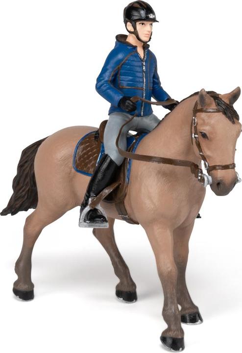 Immagine prodotto Papo Cavaliere con cavallo da trail