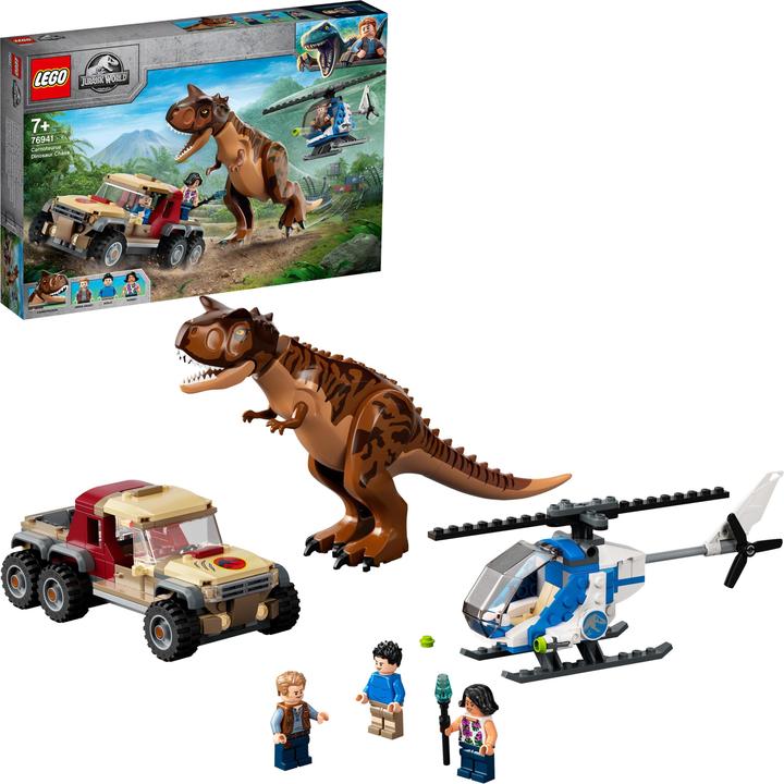 Produktbild LEGO Verfolgung des Carnotaurus (76941, LEGO Jurassic World)