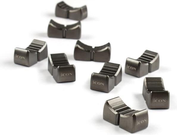 iCON Pro Audio QCon Pro X | QPX-MF1 Metal Fader Cap (Set of 9)