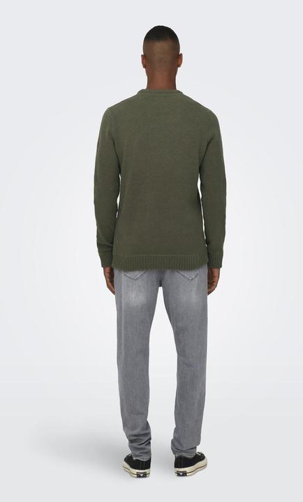 Produktbild Only & Sons Einfarbiger Strickpullover (S)