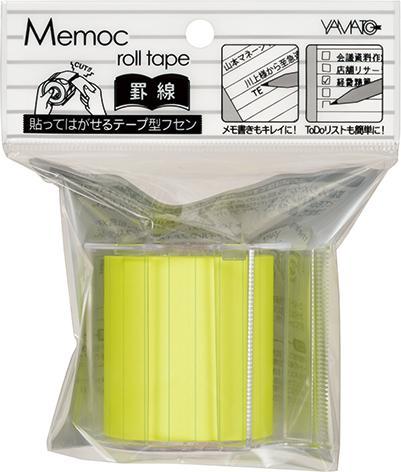 Actual product image NT Cutter Memoc Roll Tape Paper Type (5 x 5 x 5 cm)