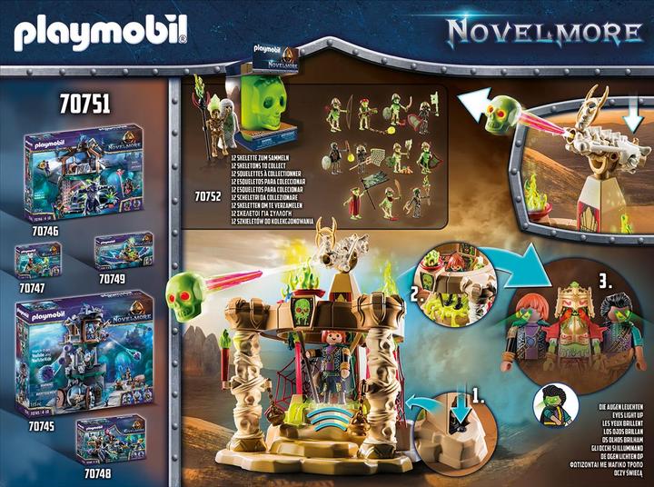 Image du produit Playmobil Sal'ahari Sands - Temple de l'armée des squelettes (70751, Playmobil Novelmore)