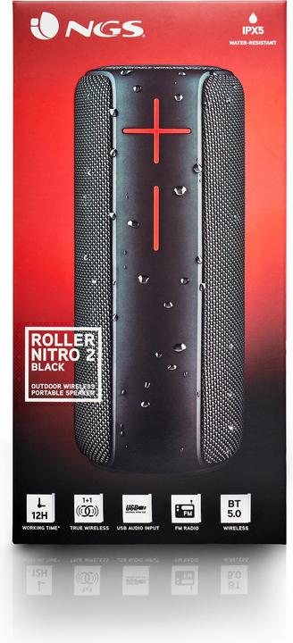 Immagine prodotto NGS Scooter nitro 2 nero (12 h, Batteria ricaricabile)