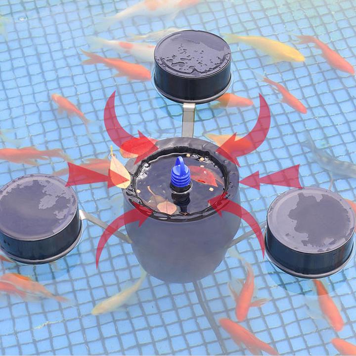 Actual product image SunSun CSP250 Schwimmskimmer 40m² Teich 2500l/h 45W Blättersammler Springbrunnen