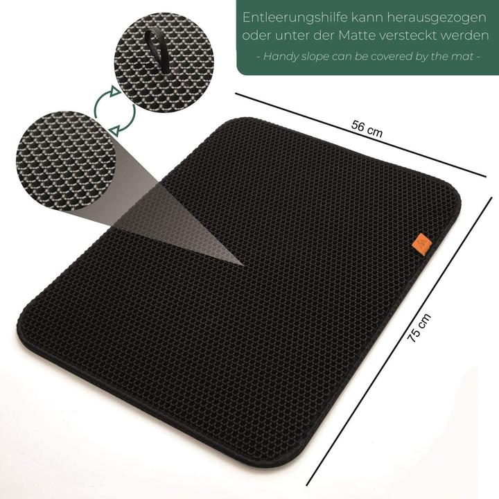 Actual product image Pfotenolymp Cat litter mat