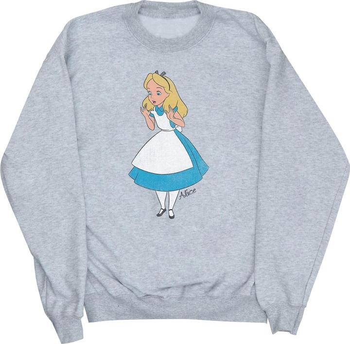 Actual product image Disney Mens Alice In Wonderland Classic Alice Sweatshirt (XL)