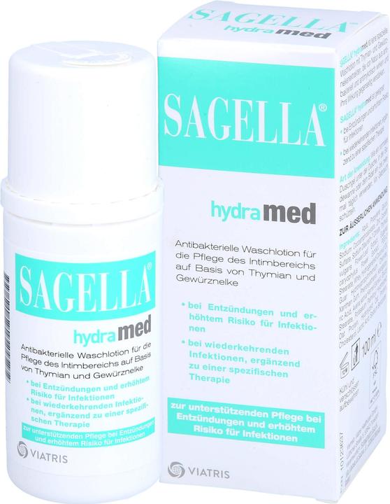 Sagella hydramed Intimate Wash Lotion, 100 ml Lotion (100 ml, Intimate washing lotion)