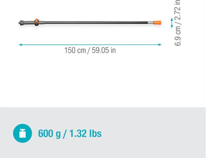 Actual product image Gardena Cleansystem handle M, 150cm