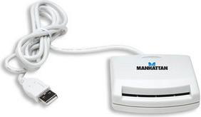 Immagine prodotto Manhattan Lettore di SmartCard - USB - bianco (USB)