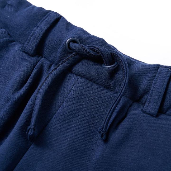 Produktbild VidaXL Kinderhose mit Kordelzug Marineblau 128,Material: 95 (128)