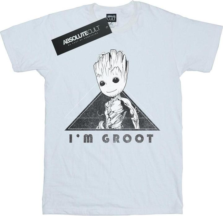 Guardians Of The Galaxy Vol. 2 Groot Mono Triangle TShirt (3XL)
