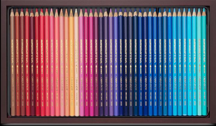 Actual product image Caran d'Ache Supracolor Aquarelle Holzkoffer (Multicoloured, 120 x)