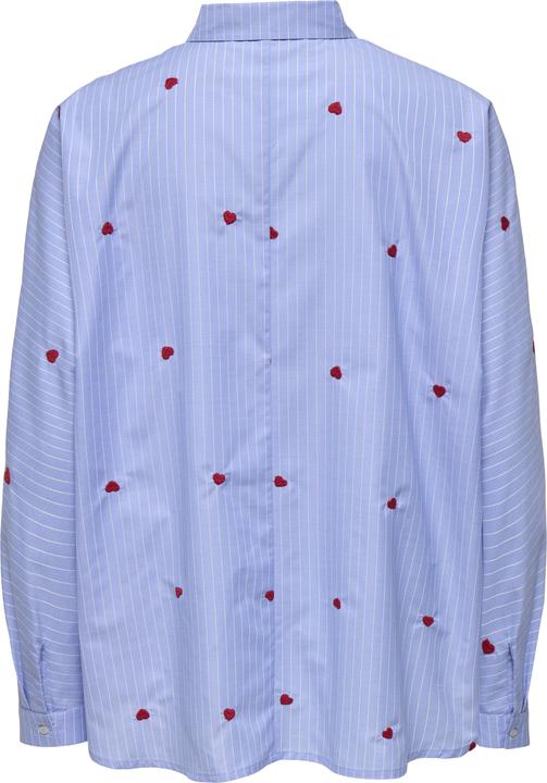Produktbild Only Onlnew Lina Grace Ls Stripe Emb Shirt (M)