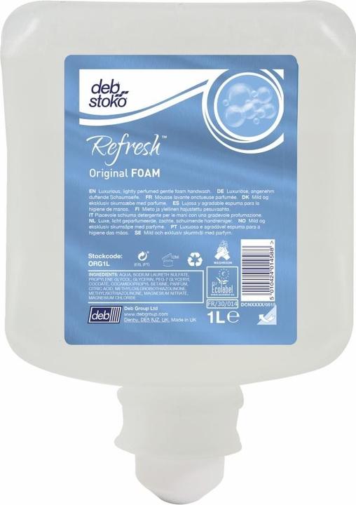 Multi Skumsaebe Original FOAM Blomstermaerket med Parfume til Dispenser 1 ltr,6 fl x 1 ltr/krt (Flüssigseife, 1000 ml)