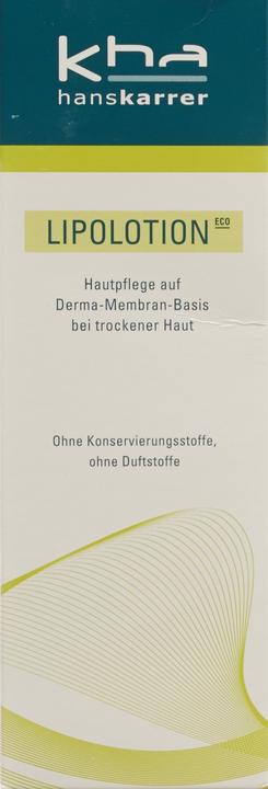 Produktbild Hans Karrer Eco Lipolotion 200ml (Körpermilch, 200 ml)