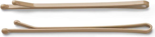 Produktbild Trisa Haarklemmen glatt lackiert 65mm blond 250 Stk. (250 Stk.)
