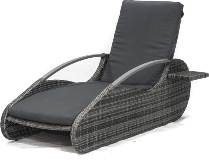 Productafbeelding Garden Pleasure Ligstoel Alassio grijs (194.50 cm)