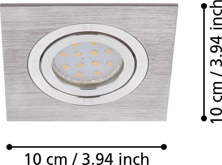 Immagine prodotto EGLO Set di apparecchi da incasso a LED (400 lm, GU10)