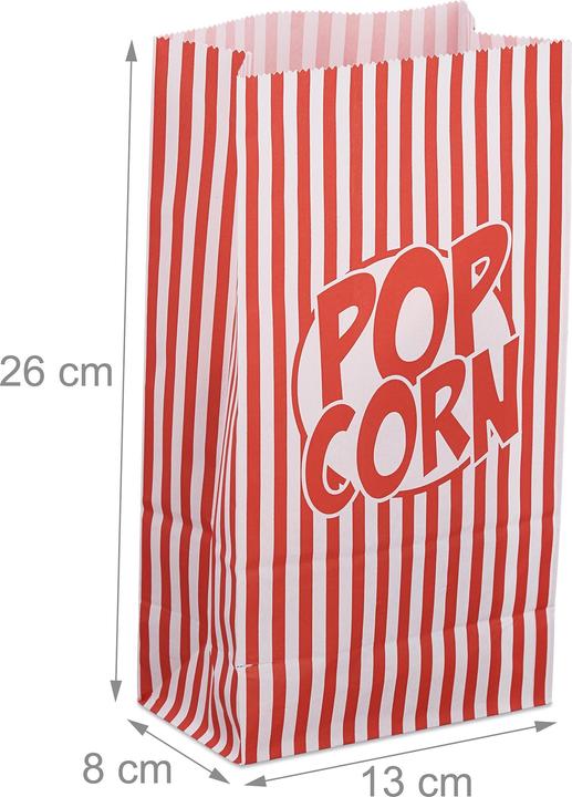Actual product image Relaxdays 100x popcorn cups
