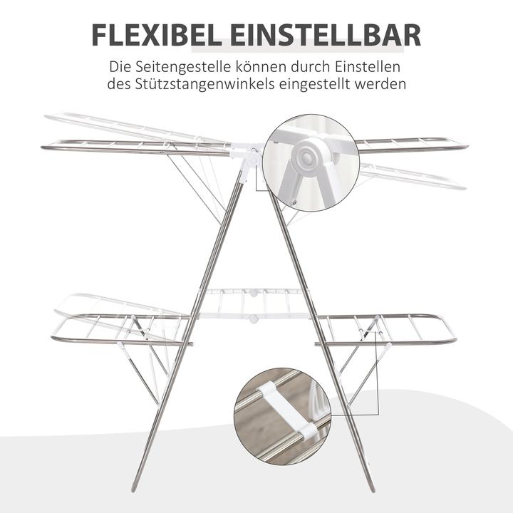 Actual product image Homcom Multifunctional clothes horse