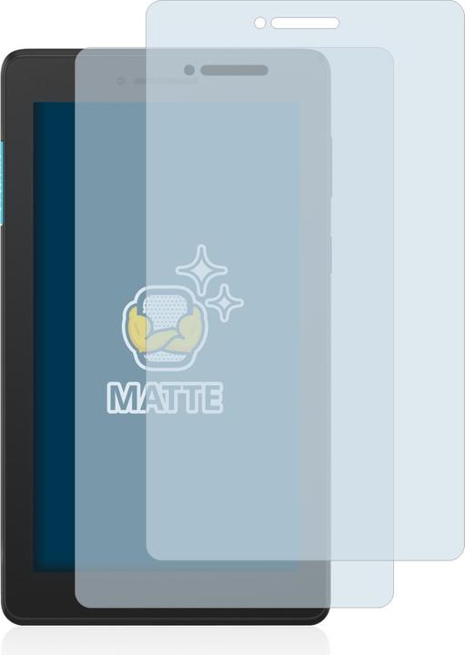 Actual product image BROTECT Anti-glare screen protector matt (2 Piece, Tab E7)