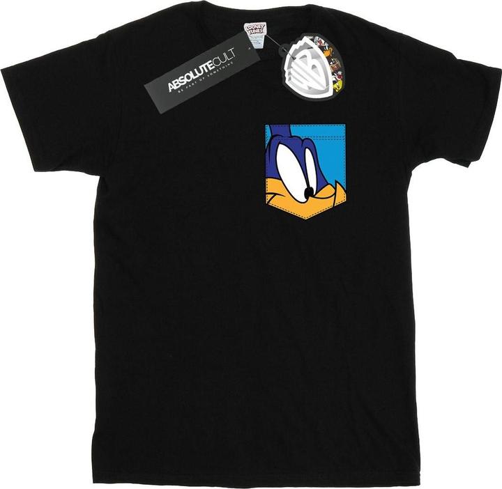 Image du produit Looney Tunes - T-shirt ROAD RUNNER FACE FAUX POCKET - Homme (XL)