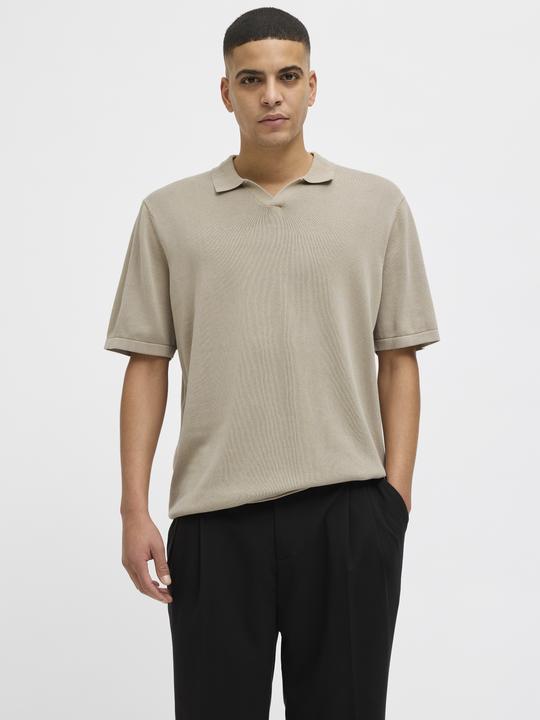 Actual product image Jack & Jones Jjeleo Knit Polo Ss Ln (M)