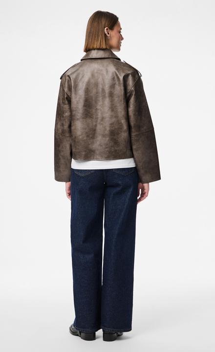 Produktbild Pieces PCSADIE Kunstlederjacke (S)