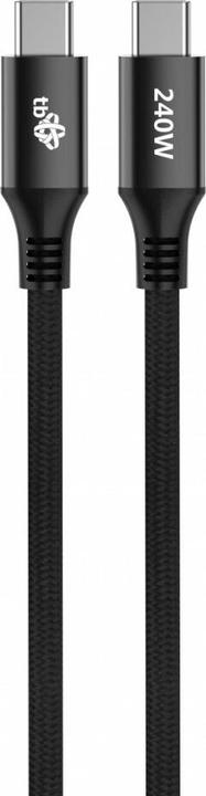 Produktbild Lenovo USB-C auf USB-C Kabel 2m 240W Schwarz (2 m, USB 3.2 Gen 1)
