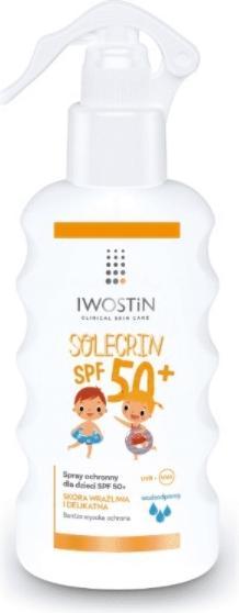 Immagine prodotto Iwostin Solcrin, spray protettivo per bambini, SPF 50+, 175 ml (Spray solare, SPF 50+, 175 ml)