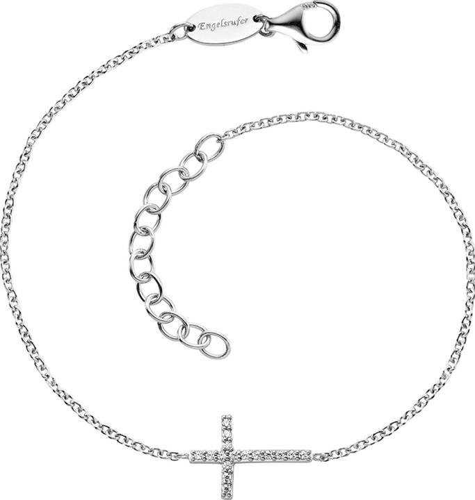 Produktbild Engelsrufer Kreuz Armband (17 cm, 925er Silber)