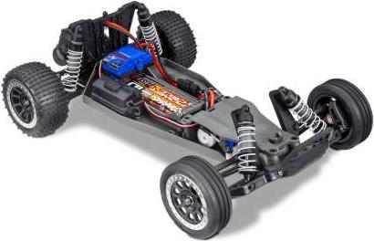 Actual product image Traxxas BUGGY BANDIT HD 1:10 2WD EP RTR RED w/USB-C Charger & Battery (RTR Ready-to-Run)