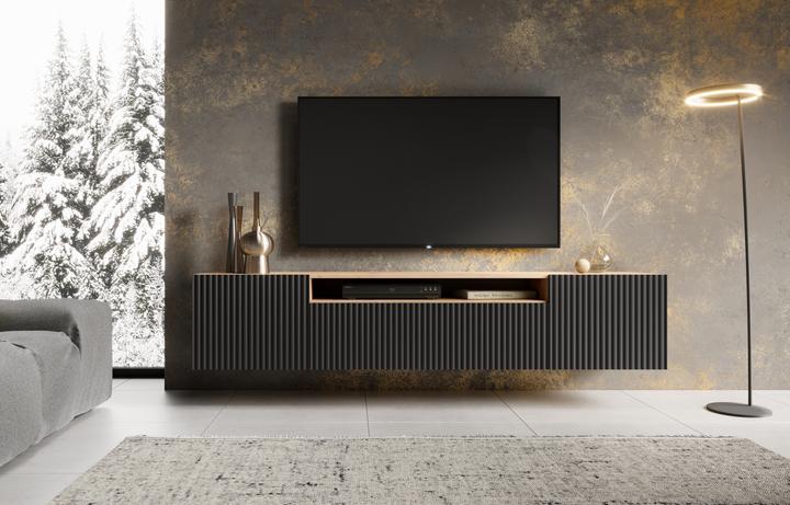Actual product image ADRK Furniture RTV cabinet NOEMI wall-mounted (41 x 41 x 60 cm)
