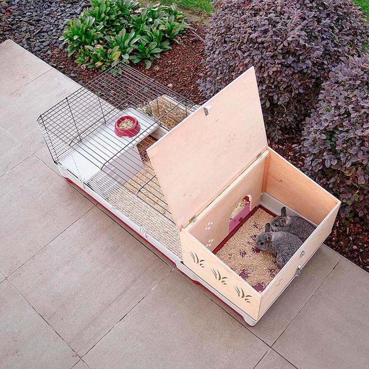 Actual product image Ferplast rabbit cage krolik 140 plus, 142 x 60 x 50 cm, 57072570