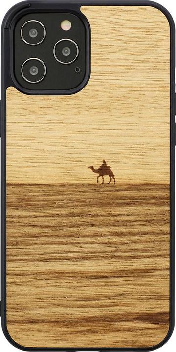 Produktbild Man.Wand &WOOD case for iPhone 12/12 Pro terra juodas (Apple iPhone 12, Realme 12 Pro+)
