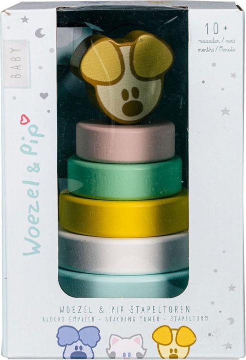 Produktbild Rubo Toys Wusel & Pip Pip-Stapelturm