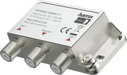 Immagine prodotto Hama Interruttore SAT DiSEqC 2-1 (DiSEqC)