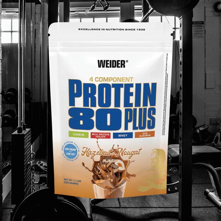 Actual product image Weider Protein 80 Plus (Hazelnut, 1 pcs., 500 g)