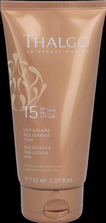 Immagine prodotto Thalgo Lozione solare di difesa dell'età (Crema solare viso, SPF 15, 150 ml, 150 g)