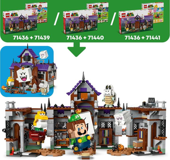 Immagine prodotto LEGO La casa stregata di King Bu Huus (71436, LEGO Super Mario)
