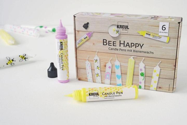 Actual product image Kreul Bee Happy (Black, Green, Yellow, Rose, Light blue, Violet, 174 ml)