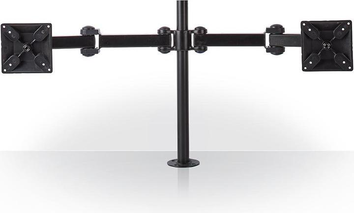 Produktbild Nedis Dual-Monitorhalterung - Tischhalterung für 14 bis 24 Zoll zwei (Tisch, 24.02")