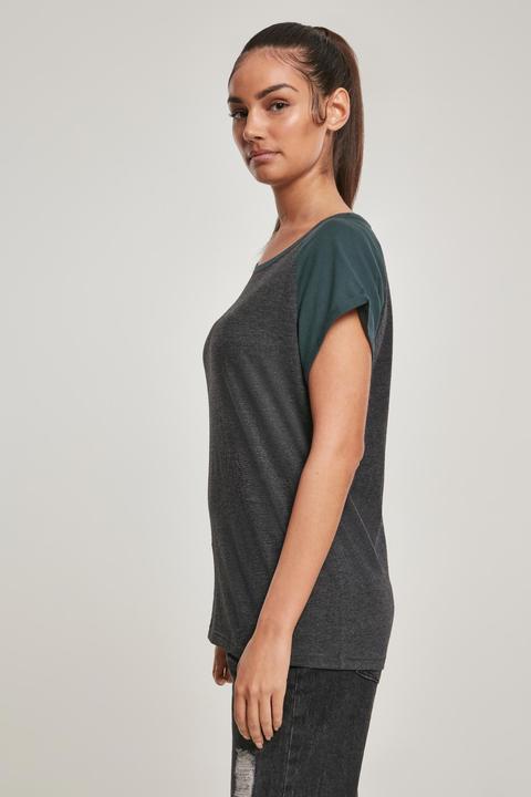 Immagine prodotto Urban Classics Tee Raglan a contrasto da donna (3XL)