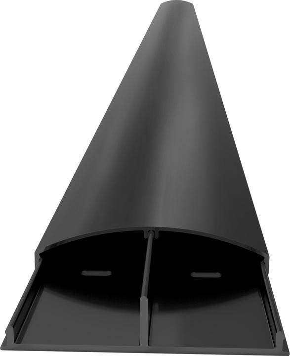 Immagine prodotto Multibrackets Canalina per cavi 75x1600, alluminio, nero (Tubazione, 160 cm)