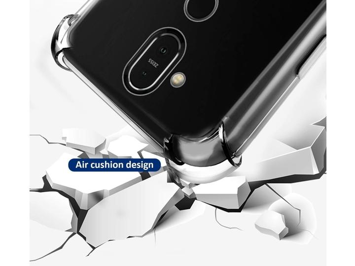 Produktbild Screenguard Nokia 8.1 Crystal Soft Airbag Bumper (Nokia 8.1)