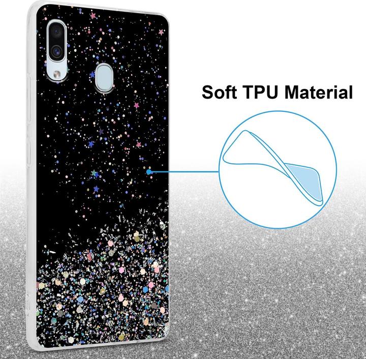 Immagine prodotto Cadorabo Copertura in TPU scintillante (Samsung Galaxy A40)