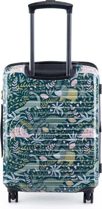 Immagine prodotto Hauptstadtkoffer Centro - Valigia per bambini a guscio rigido, Dinos Floral (55 l, Bagaglio a mano (fino a 50 litri))