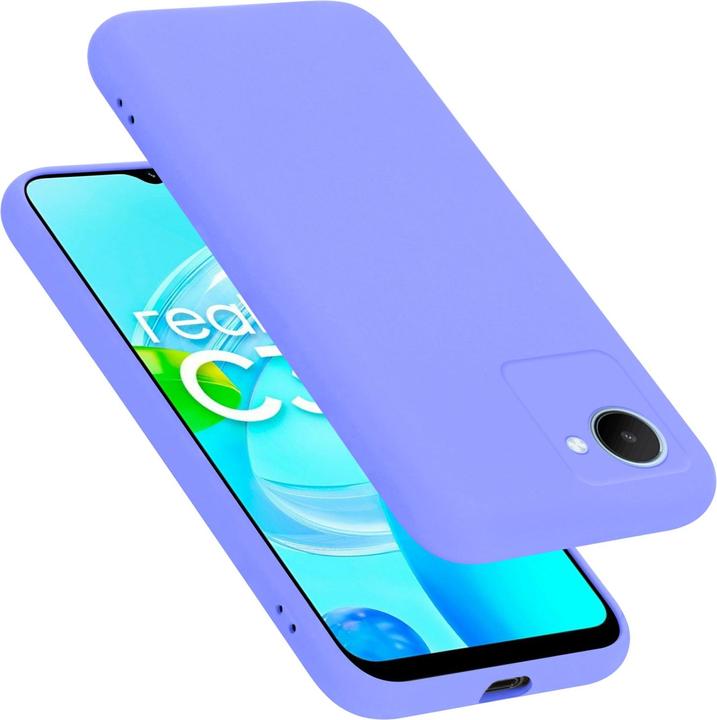 Produktbild Cadorabo TPU Liquid Silicone Case Hülle für Realme C30 / Narzo 50i PRIME (Realme Narzo 50i Prime, Nokia C30)