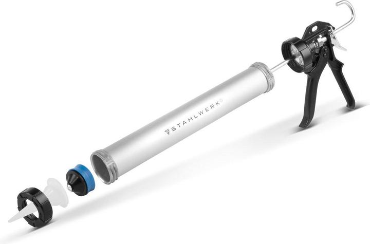 Produktbild Stahlwerk Silikonpistole SP-600 ST 600 ml aus stabilem Aluminium
